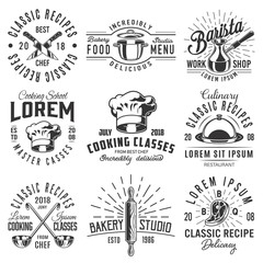 Fototapeta premium Set of emblems