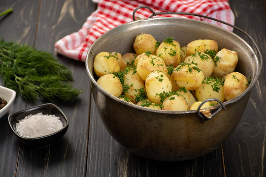 Baked baby potatoes