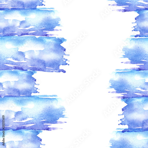 Watercolor Seamless Abstract Background Pattern Watercolor