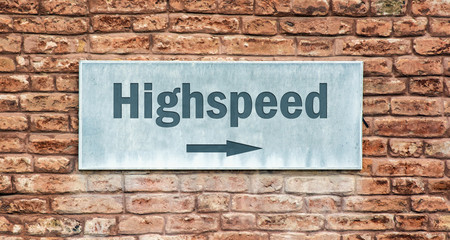 Schild 225 - Highspeed