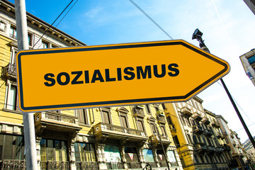 Schild 285 - Sozialismus