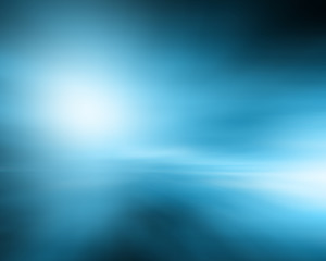 Blurred blue abstract background