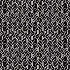 Vector seamless pattern. Modern stylish abstract texture. Repeating geometric tiles