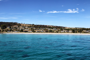 Küste von Penneshaw auf Kangaroo Island, South Australia, Australien.