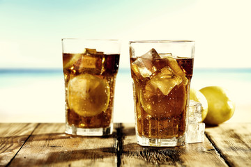 summer photo of ice tea 