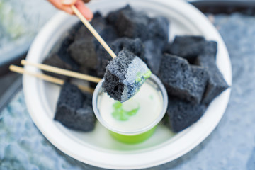 Sangkhaya dessert thai style.