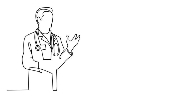 Self drawing animation of