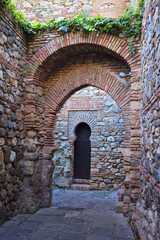 Entrance to the Alcazaba of Malaga