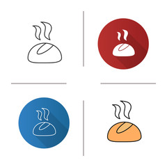 Dinner roll icon