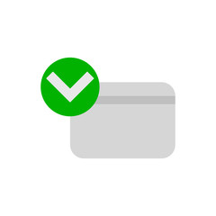 Approved credit card icon