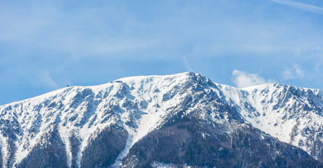 mountains snow top