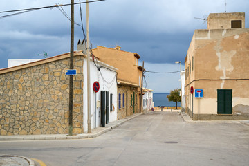 Fototapeta na wymiar Landschaft der Westküste auf Mallorca rund um den Ort Sant Elm