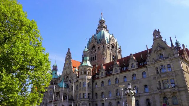 Wunderschönes Rathaus Hannover Vorderseite