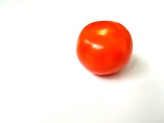 Red tomato isolated
