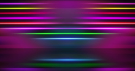 Abstract Light Lines Background