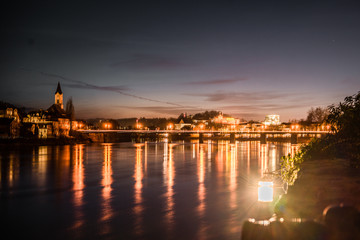 Fototapeta premium Passau Sonnenuntergang