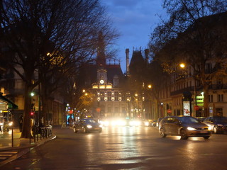 Fototapeta na wymiar Paris la nuit