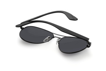 Plastic Black Sunglasses