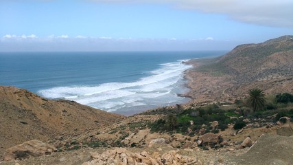 Fototapeta na wymiar Marokkos Küste 2