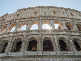 21 april 2018, coliseum, Rome Italy. Lots of tourists