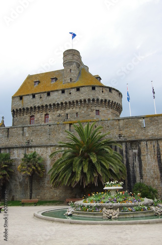 Donjon Château De Saint Malo Stock Photo And Royalty Free