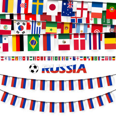 garland teams russian soccer game