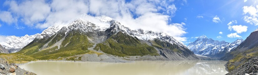 Obraz premium Mount Cook Panorama