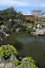 Fototapeta na wymiar Sun Yat Set Chinese Garden, Vancouver, BC, Canada