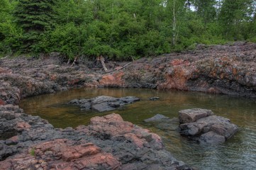 Naklejka na ściany i meble Beaver Bay is a small Community on the North Shore of Lake Superior in northeast Minnesota