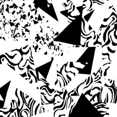 Fototapeta premium Grunge pattern. Abstract design. Vintage background.
