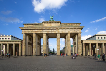 Fototapeta na wymiar Brandenburger Tor in Berlin