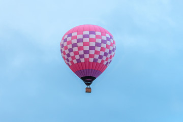 Hot air balloon in the blue sky - 202207054