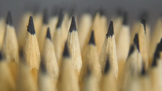 sharpened plain pencils