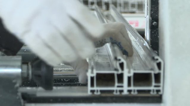 Manufacturing of the window profile.