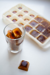 frozen coffee cubes