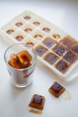 frozen coffee cubes