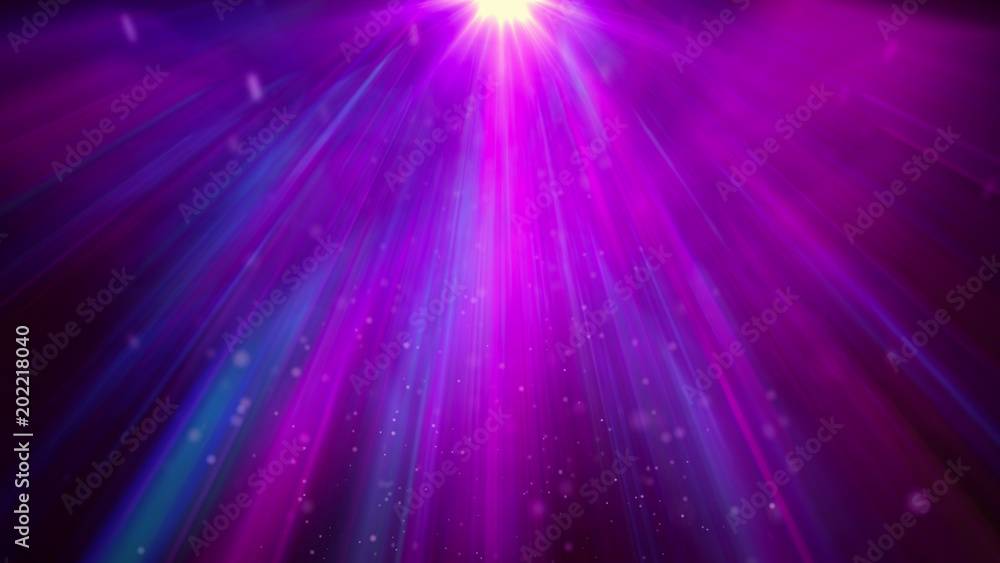 Aufkleber colorful spectrum burst with blurred light lines pattern abstract background