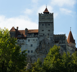 Fototapeta na wymiar Bran castle, Brasov, Romania
