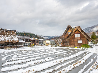 Shirakawa village in Gifu, Japan