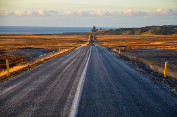 Fototapeta na wymiar アイスランド スナイフェルスネス半島 風景