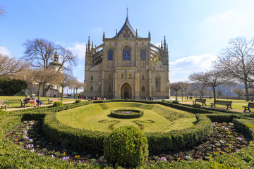 Cathedral St.Barbara in Kutna Hora, Czech republic