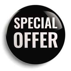 Special Offer Black Icon