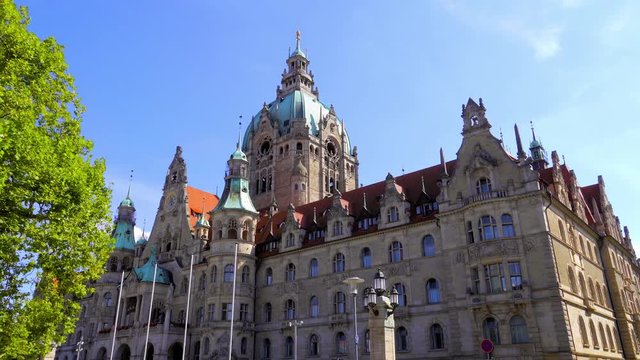 Wundersch&ouml;nes Rathaus Hannover Vorderseite