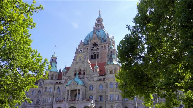 Wundersch&ouml;nes Rathaus Hannover Vorderseite