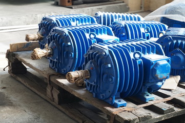 Electro motors blue in stock