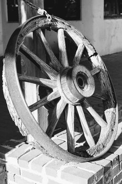BW wooden wheel