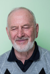 portrait of an elderly man