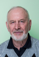 portrait of an elderly man