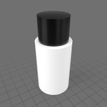 Small shampoo container