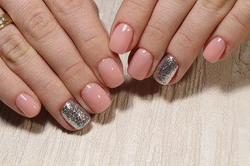 glamorous beautiful manicure